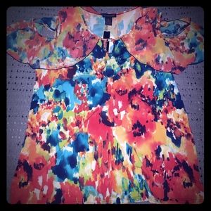 Floral Pattern dress top